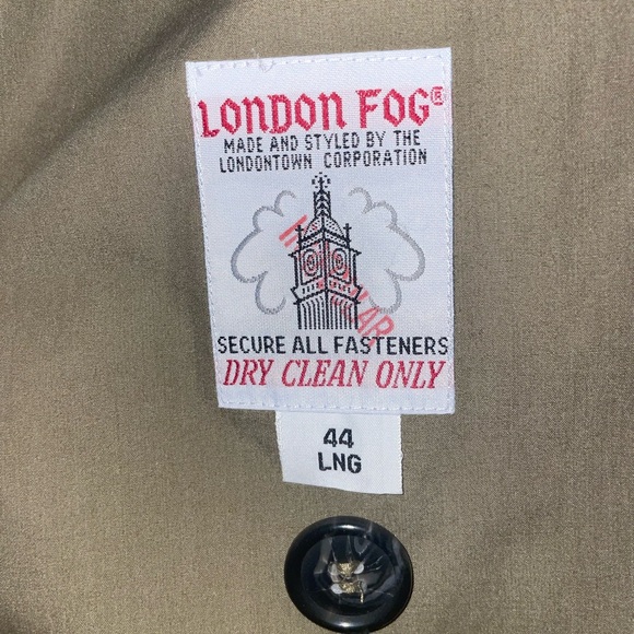 London fog lined coat - Picture 3 of 9